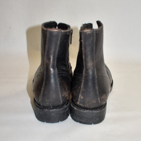New! Frye Men's Bowery Leather Lace-Up Boots 11.5 D Model 3480708 DD302 - Picture 6 of 9
